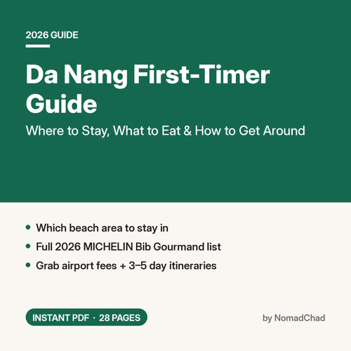 Da Nang First-Timer Guide 2026: Where to Stay, Eat & Get Around PDF cover