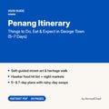 Penang Itinerary 2026: Things to Do, Eat & Expect in George Town (5–7 Days) PDF guide cover by NomadChad
