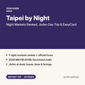 Taipei by Night 2026: Night Markets, Jiufen & EasyCard PDF cover